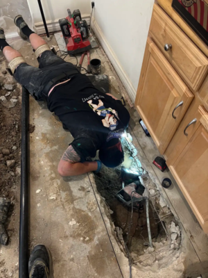 cleaning lines